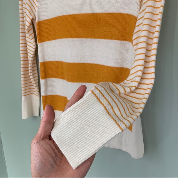 Ann Taylor LOFT Striped Crewneck Knit Sweater Sz S - Picture 6 of 10